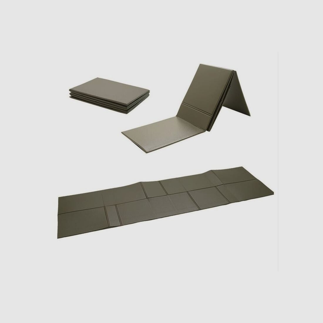Mil-Tec BW Isomatte faltbar 190x55x0,5cm oliv Outdoor