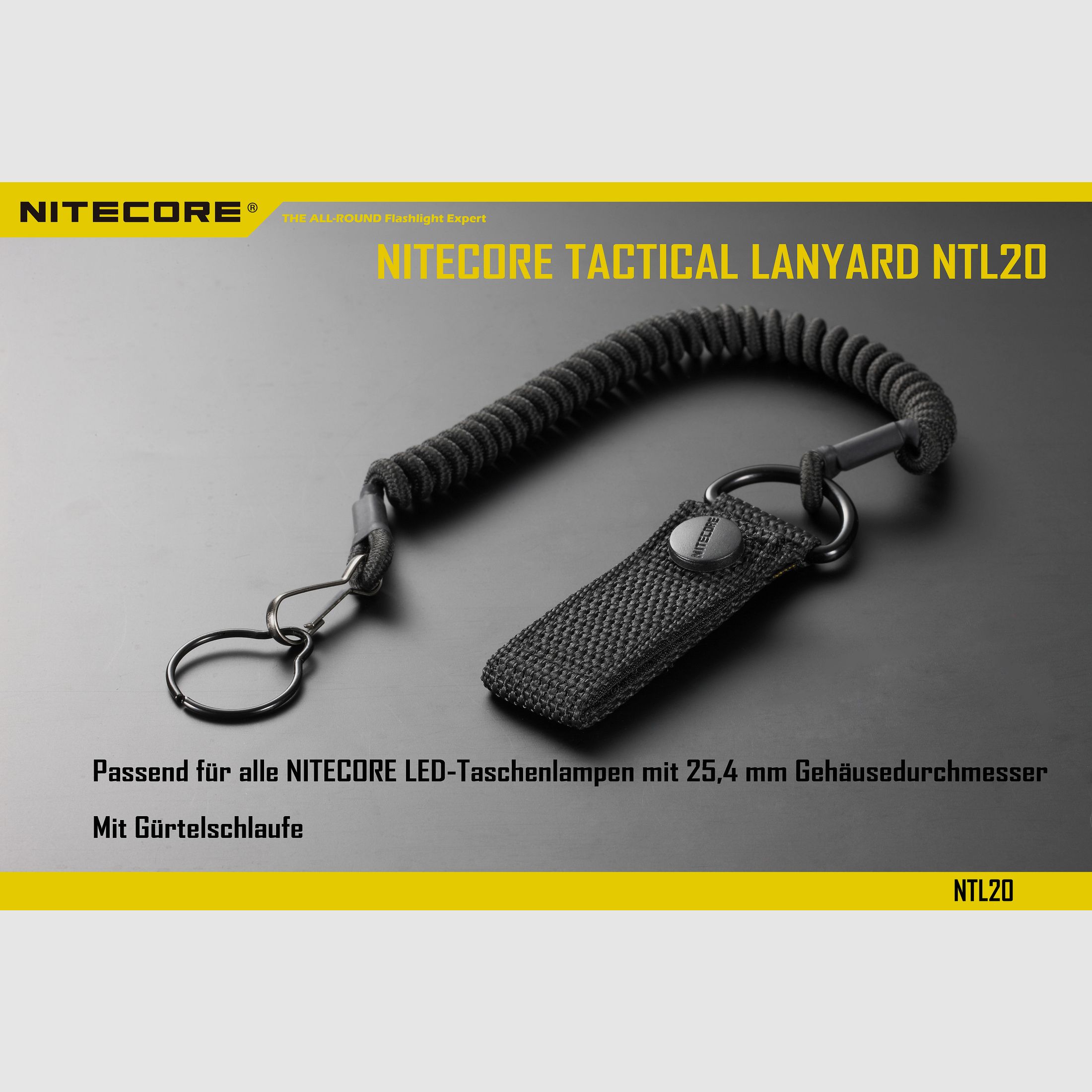 Nitecore Tactical Lanyard NTL20, imagen 3 de 4