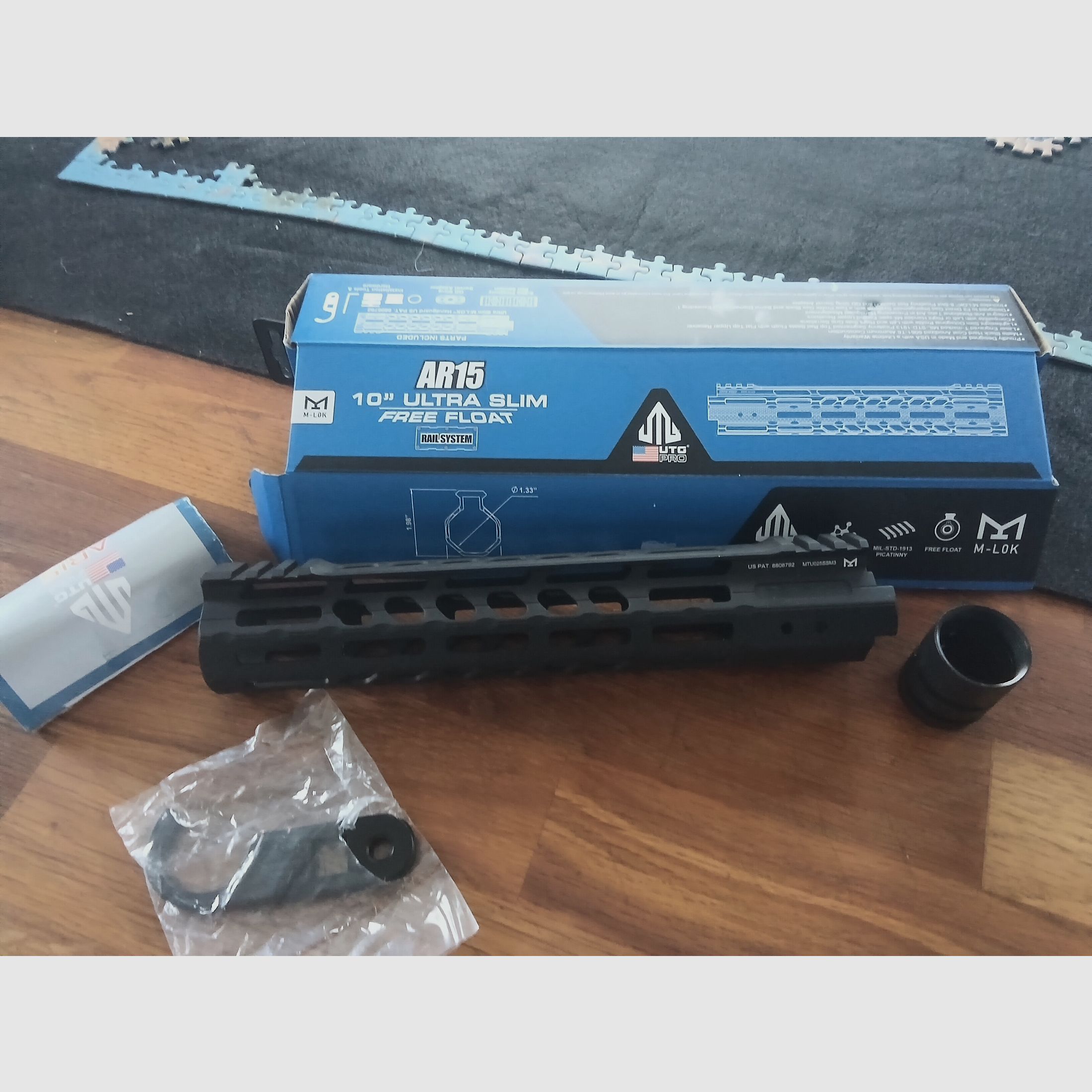 UTG 10" Free Float Anteriore AR15 NUOVO