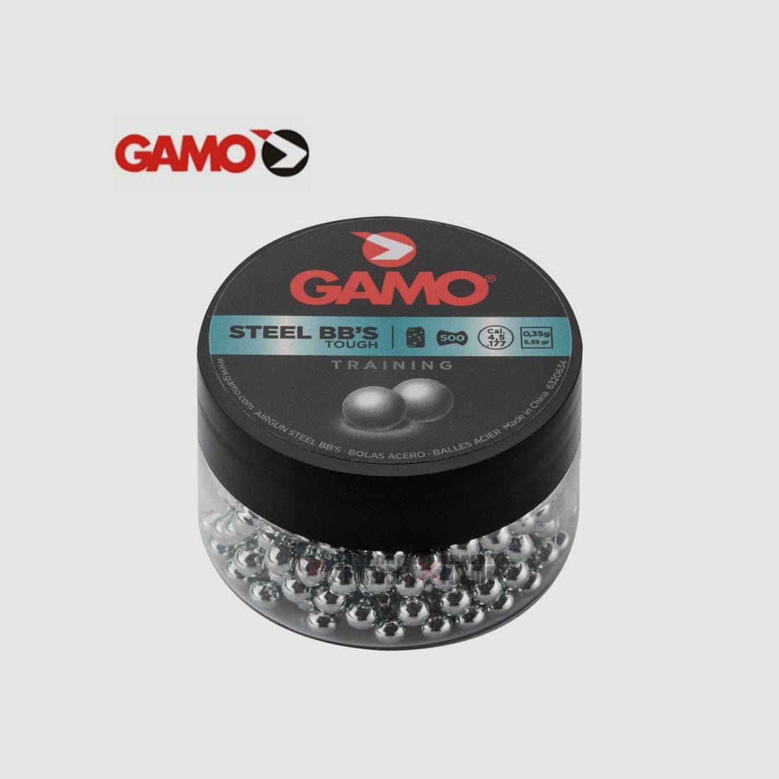 500 Billes Acier GAMO Bb's cal 4.5 mm, image 2 sur 4