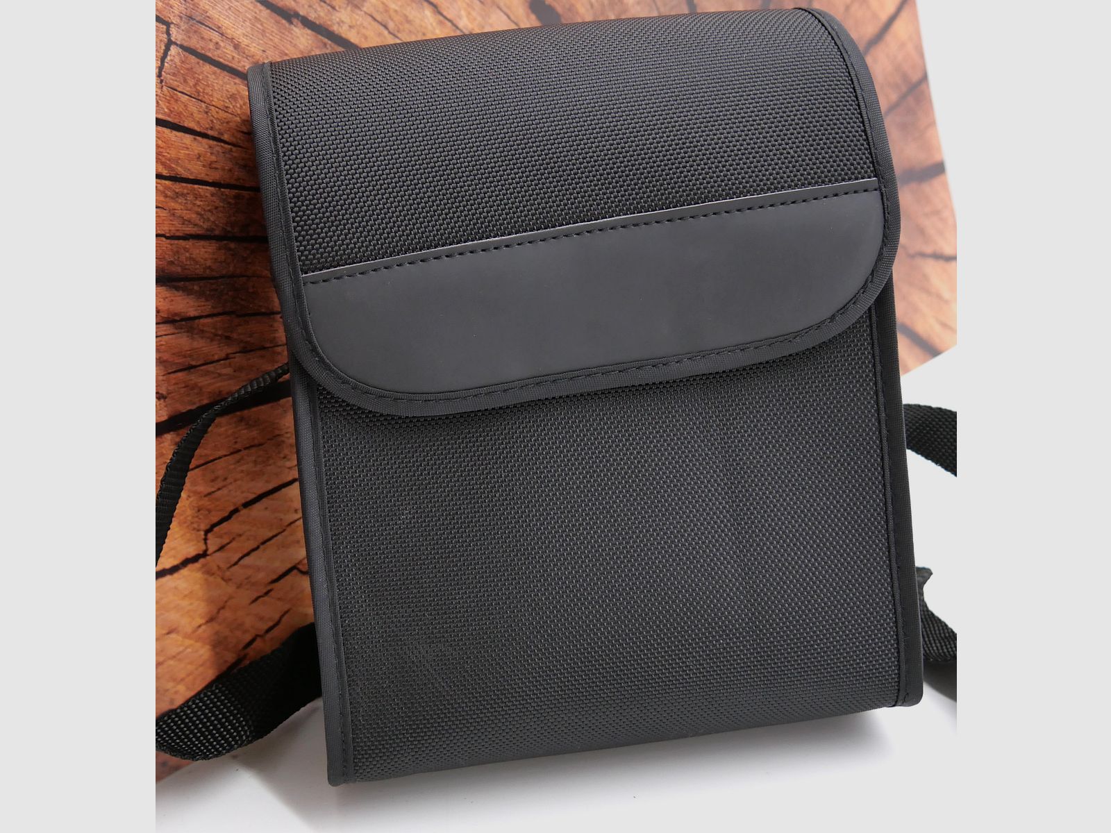 Universale Fernglastasche aus Stoff mit Trageriemen