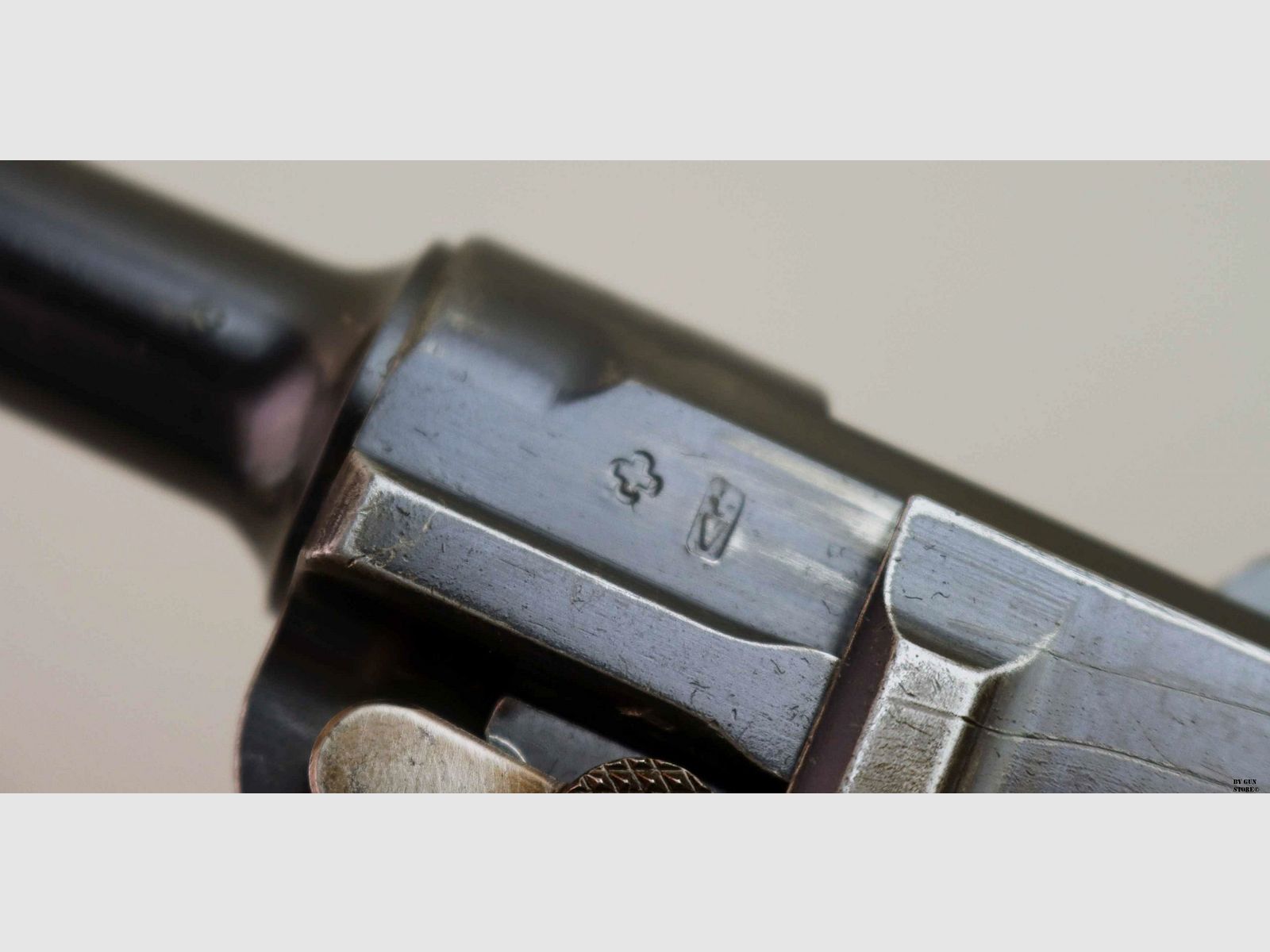 Pistole Luger DWM Mod. 1900 Militär Kal. 7,65 Pb. Seriennr. 1888, Bild 7 von 15