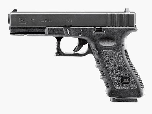 GBB Softairpistole Umarex Glock 17, Blow Back, Stahlschlitten, Kaliber 6 mm BB (P18)