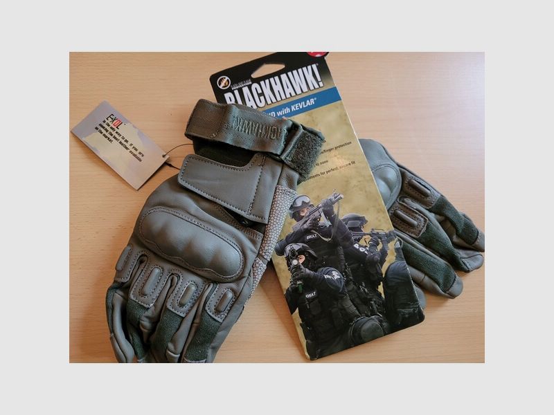 023 Blackhawk - Handschuhe S.O.L.A.G. HD with Kevlar - Größe XL -