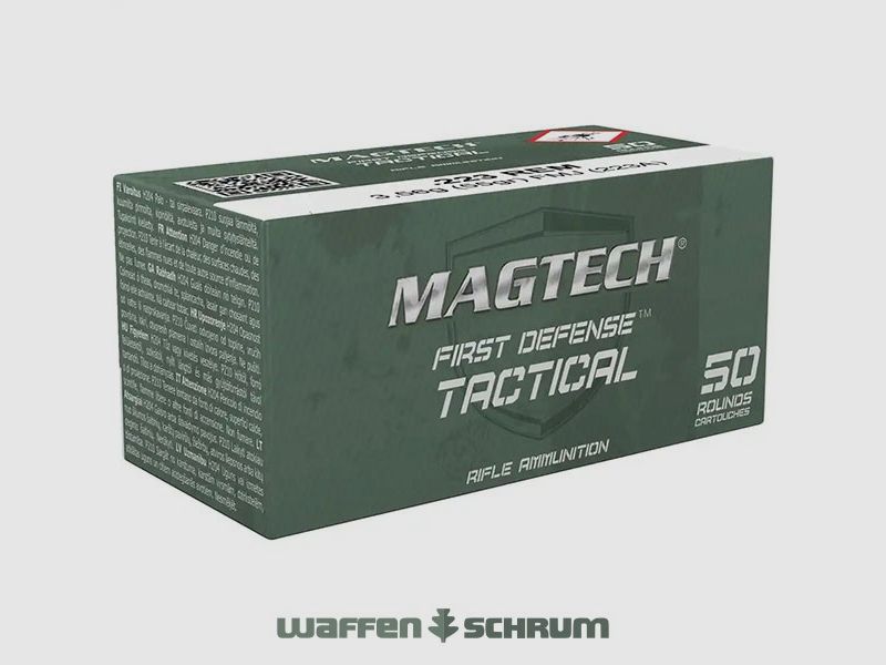 Magtech .223Rem Tactical FMJ 3,6g - 55gr  50er Pck.