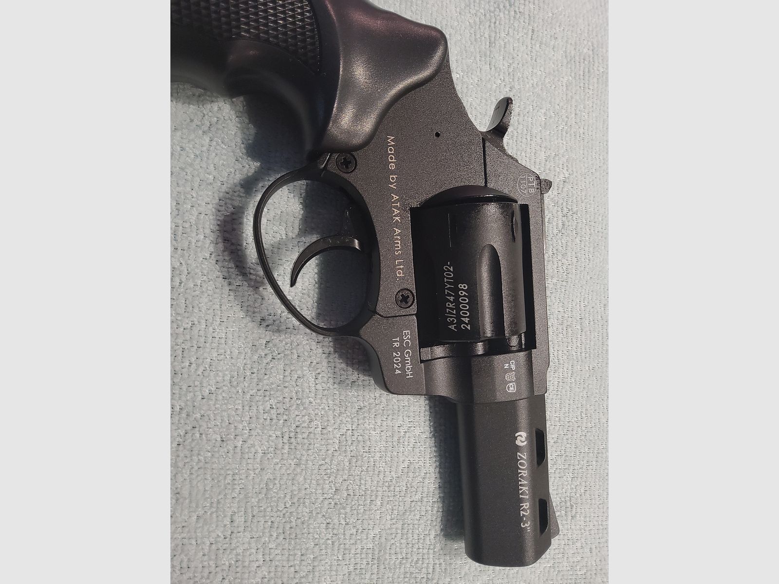 Zoraki R2 3'' Schreckschussrevolver 9 mm R.K. absolut neuwertig incl. Munition 