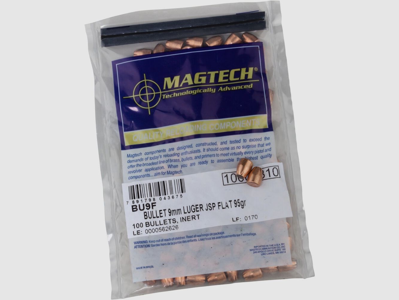 Magtech Bullets .355 6.2g/95gr