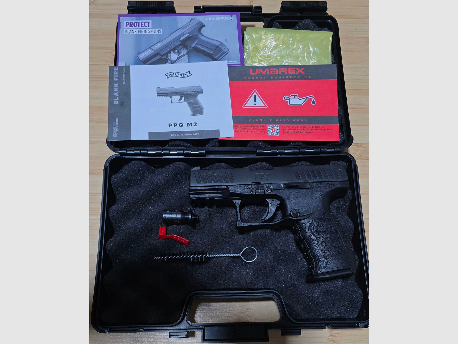 Walther PPQ pistola a salve 9mm PAK