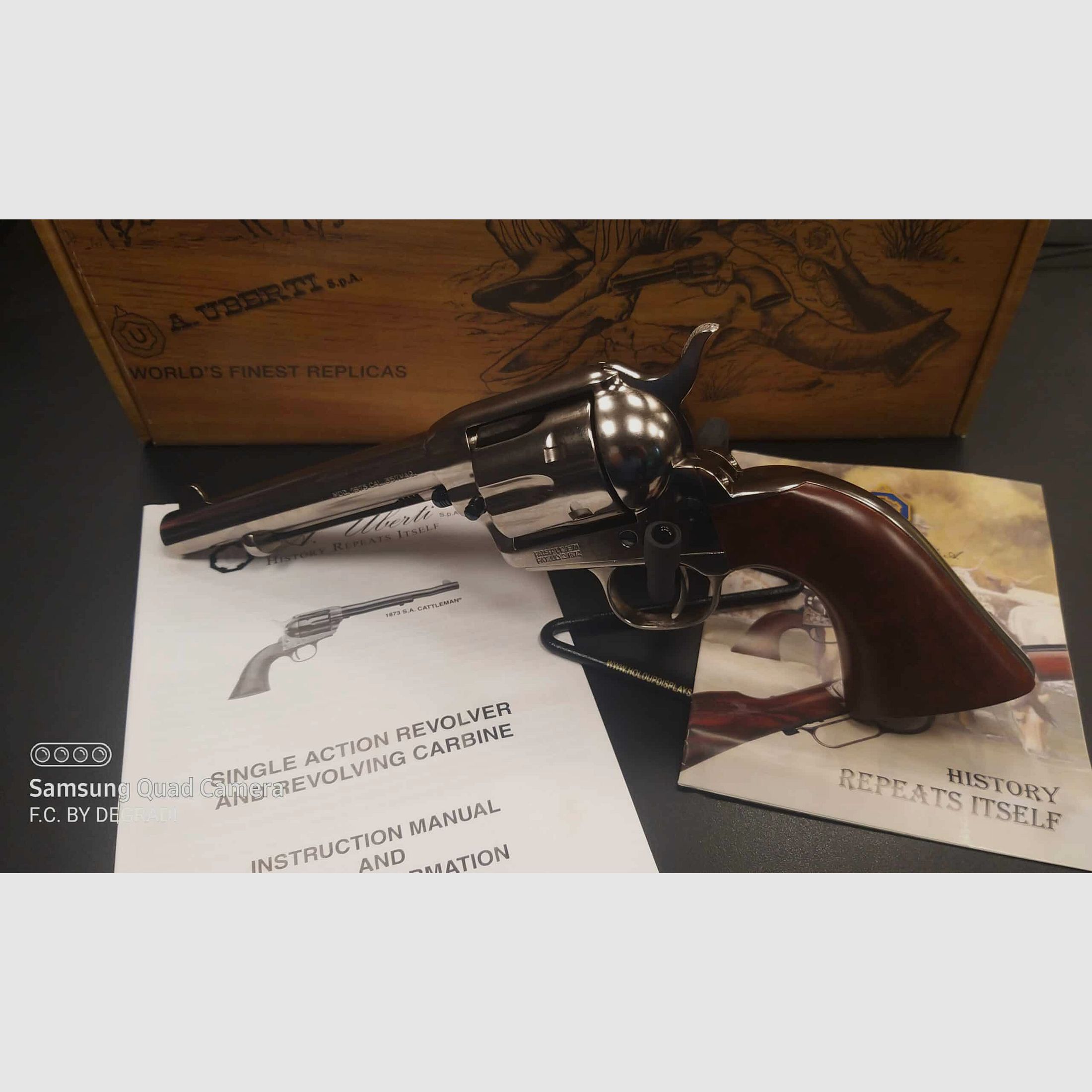UBERTI CATTLEMAN NICKEL 357 MAGNUM, Bild 1 von 5