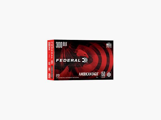 Federal Munition 300 AAC Blackout FMJ 150 gr