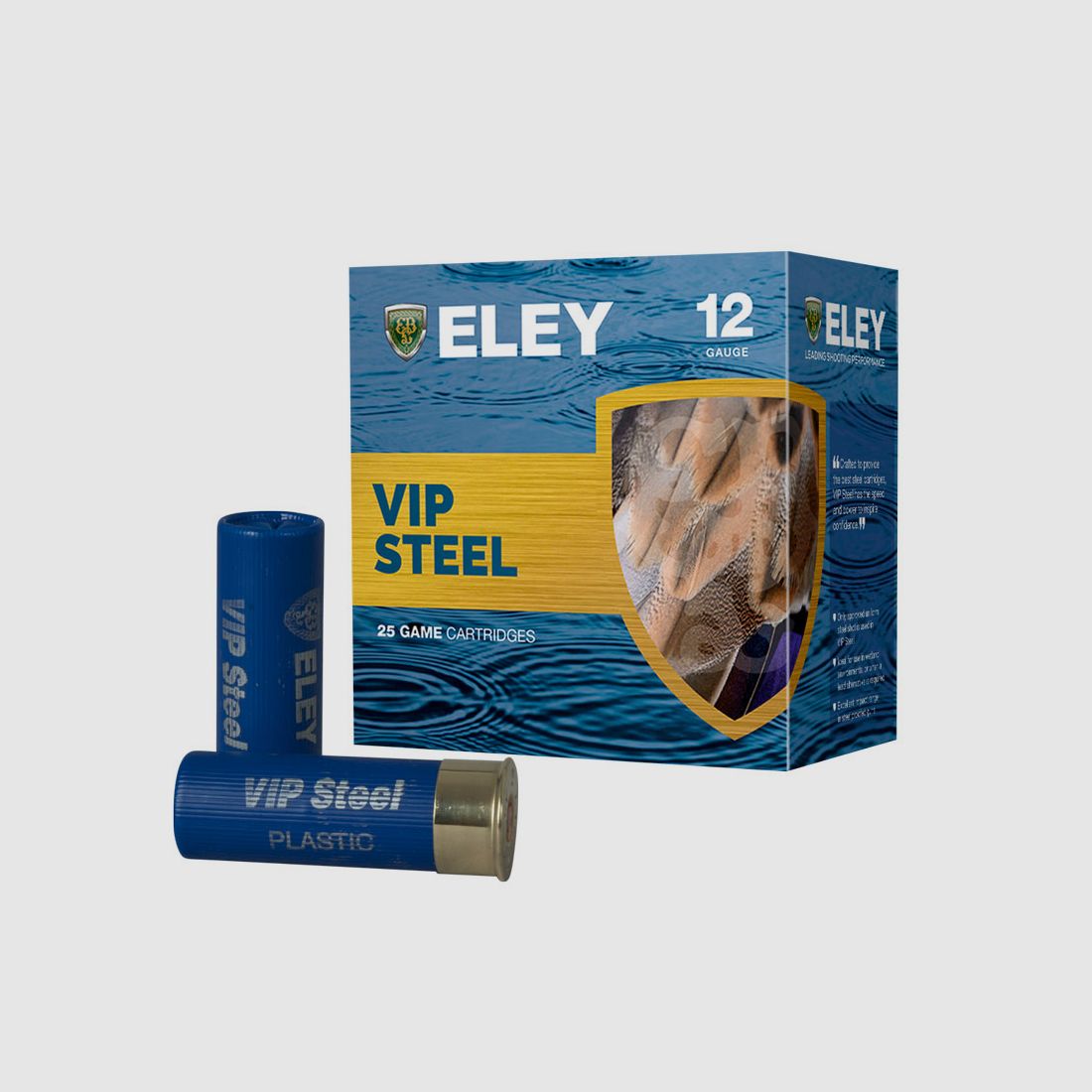 Eley VIP Steel .12/70 28g #7,5 (2,3mm) 25 Patronen