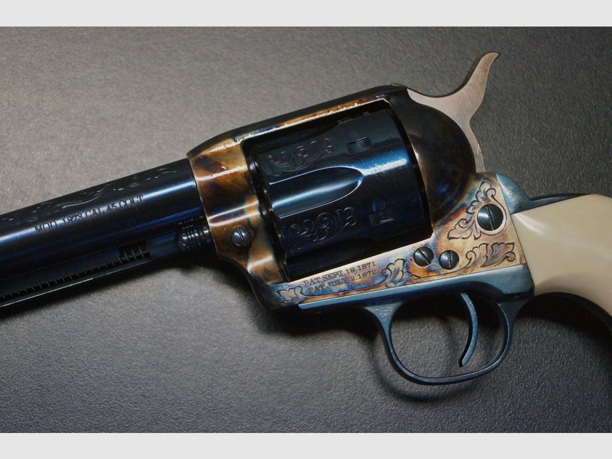 Uberti 1873 Cattleman handgraviert, Bild 4 von 5