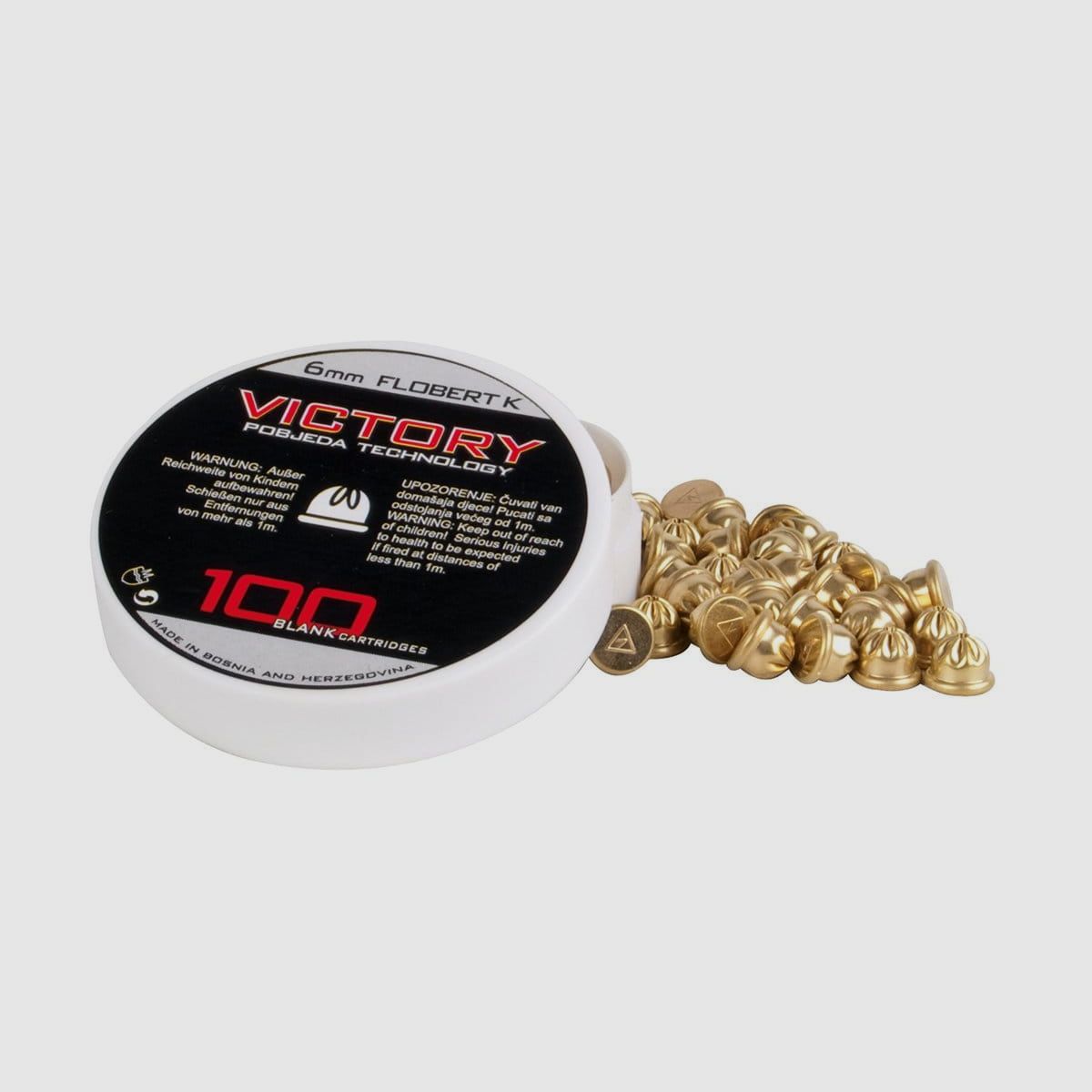 Victory blank cartridges 6mm Flobert 100 pieces