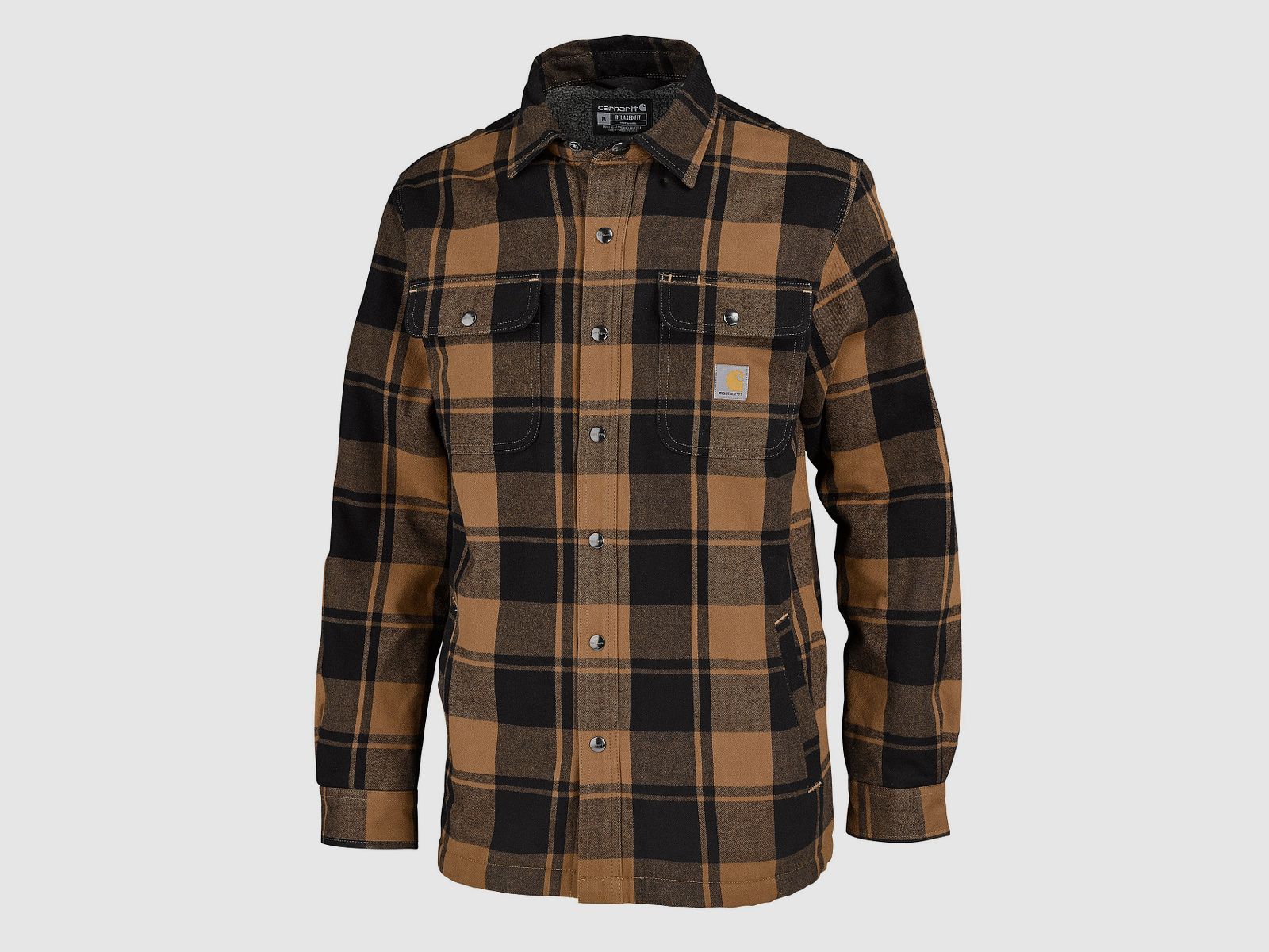 Carhartt Flanellen Shirt Heavyweight Sherpa-Lined