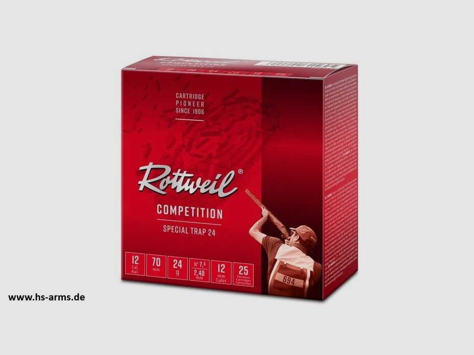 Rottweil Special Trap 24 - 24gr. 2,4mm - 25Stk