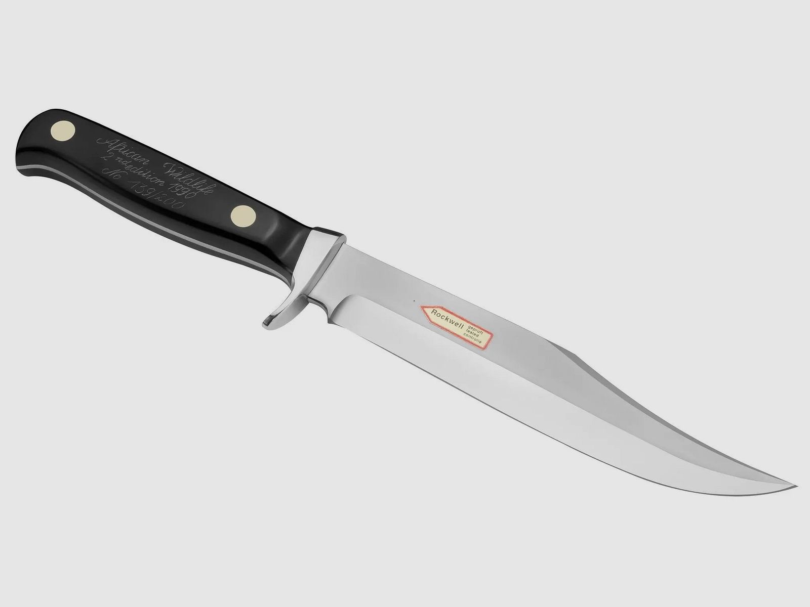 PUMA Original Bowie – Afrykańska dzika przyroda 2. edycja 1990 (Nr 139/200) | Ręcznie robione | Wysokowęglowa stal