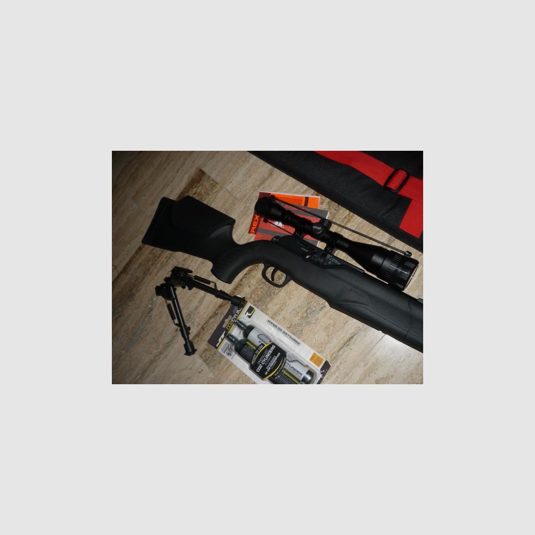 Fucile ad aria UMAREX 850 M2 850M2 come nuovo Kit 4,5mm