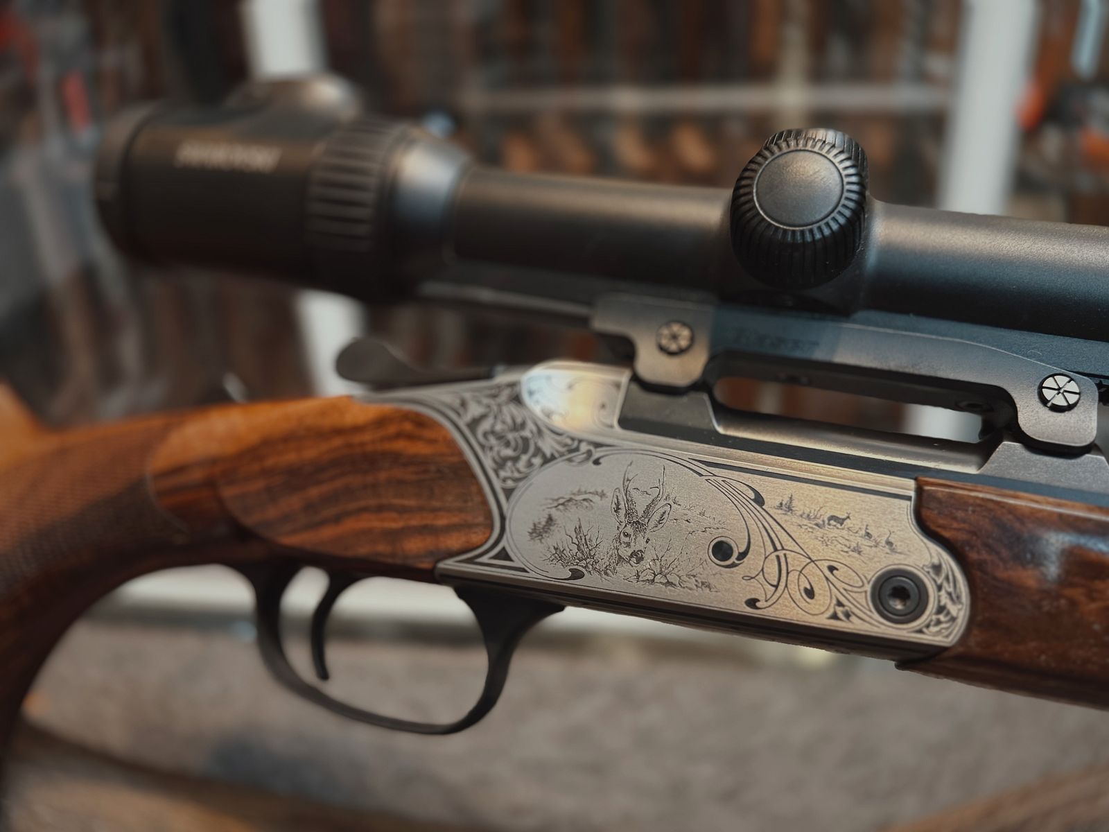 Blaser K95 Luxus – Cal. .308 Win. | Classe de bois 6 | Swarovski Z6i | Hausken 224 Lite