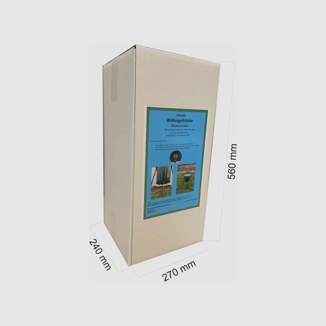 Siebrecht Wildvogeltränke