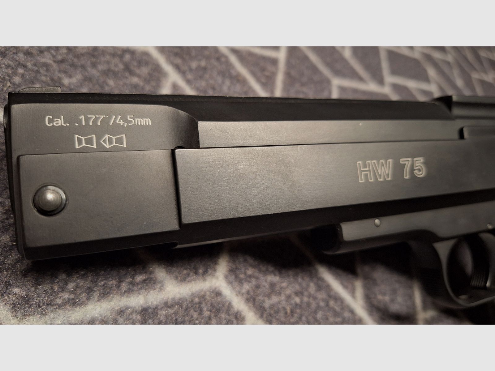 Weihrauch HW 75 Match caliber 4.5 mm - as new!