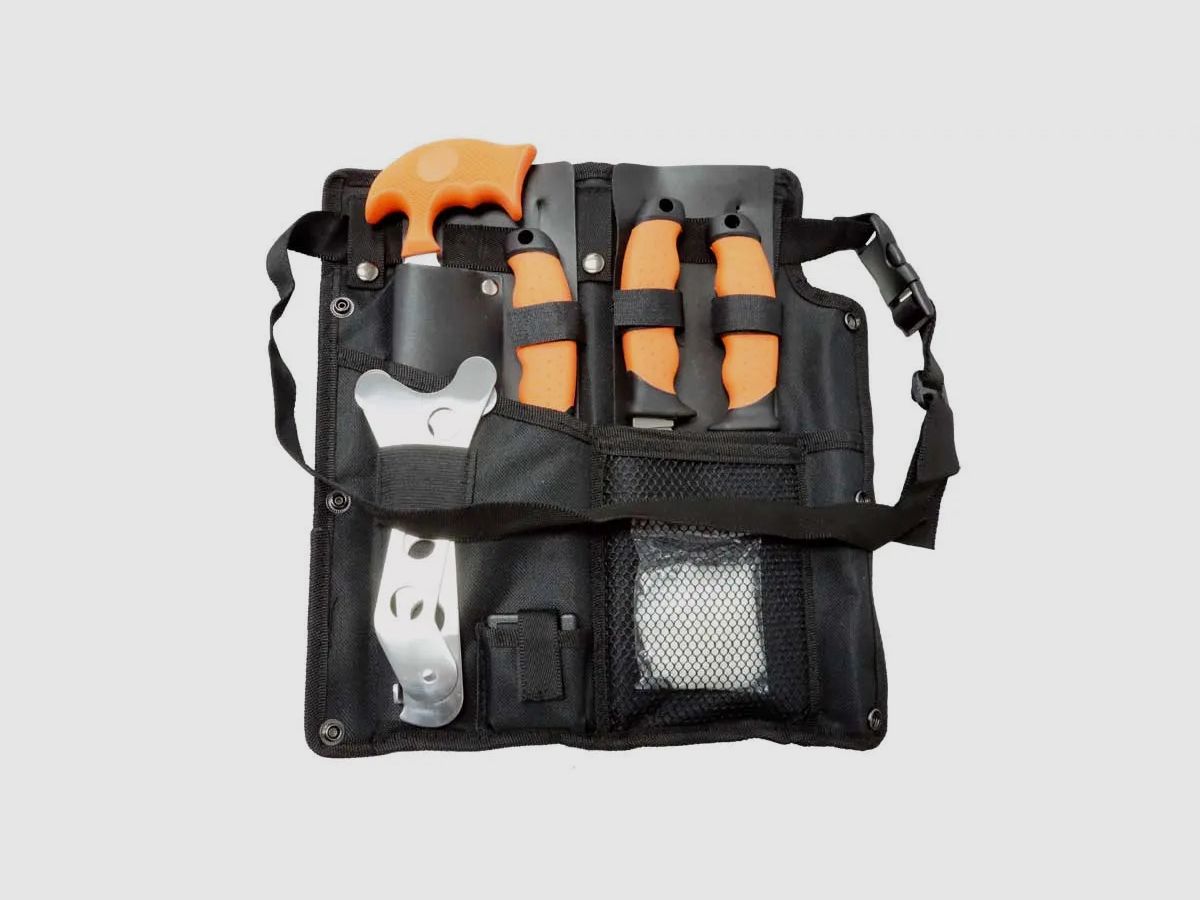 PUMA XP juego de cuchillos de despiece de 6 piezas con funda de nylon