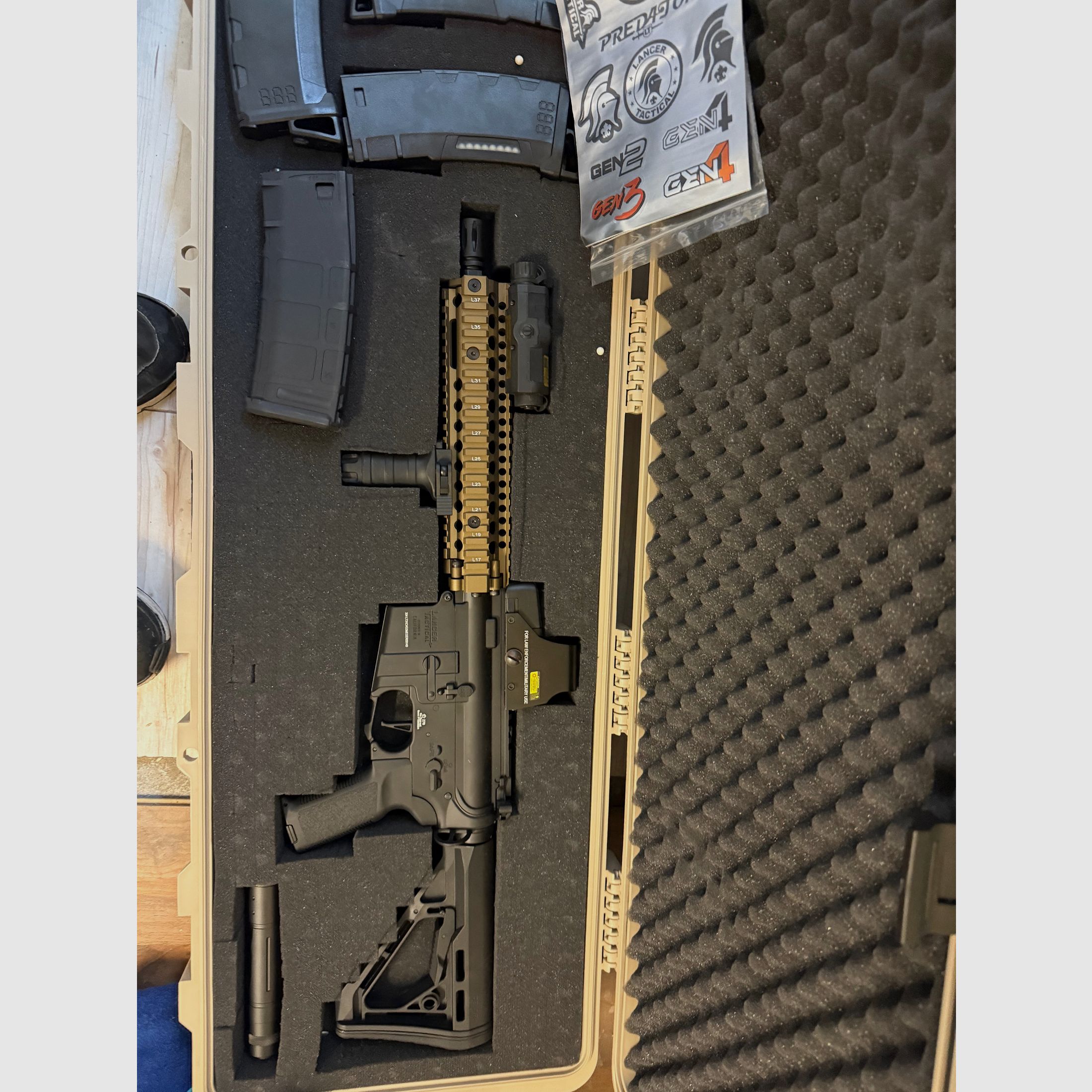 Lancer táctico m4 gen 3