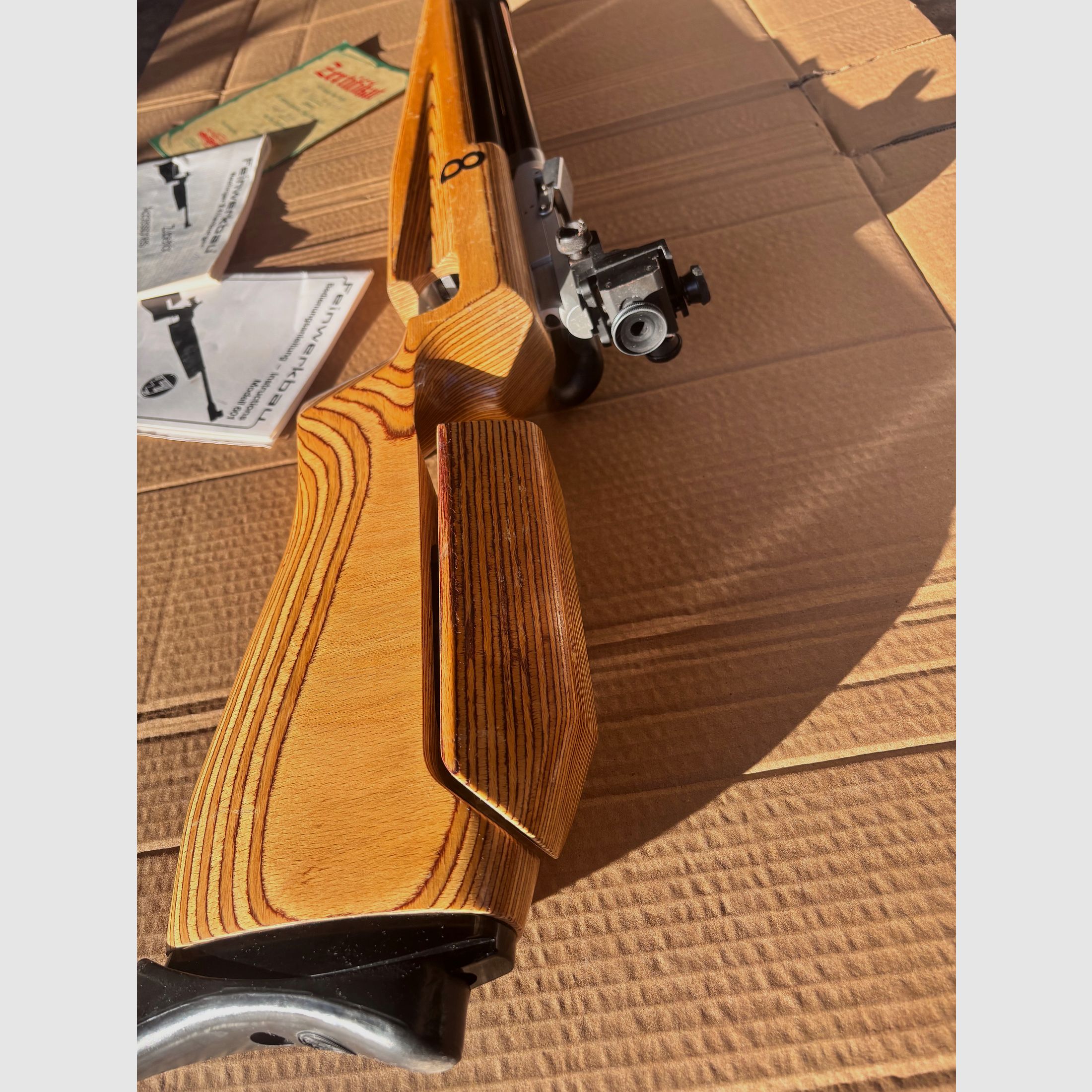 Fine work construction model 601 match air rifle/defective