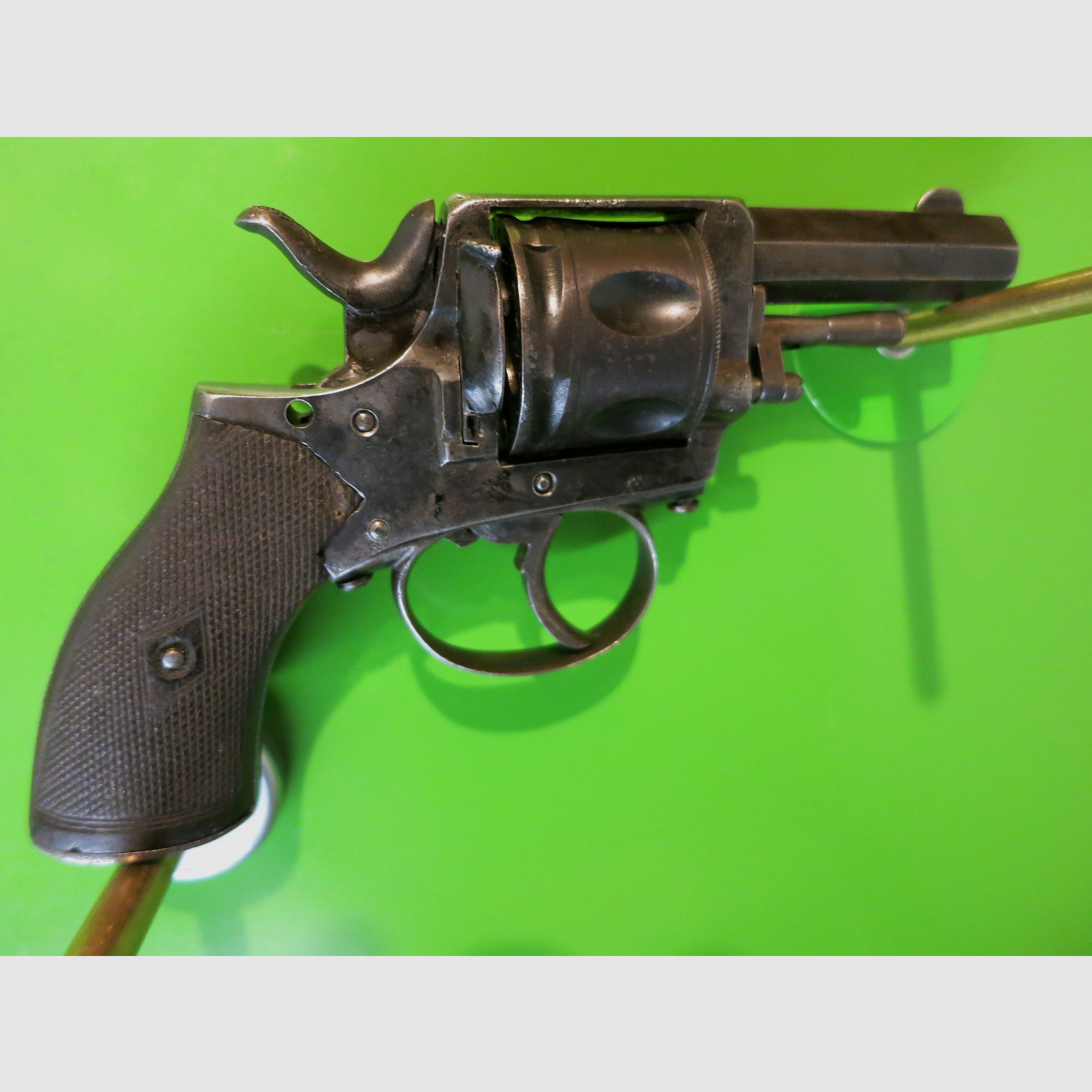 British Bulldog Revolver im Taschenformat, 6-schüssig, Kal. 7 mm/.320     #91-, Bild 1 von 14