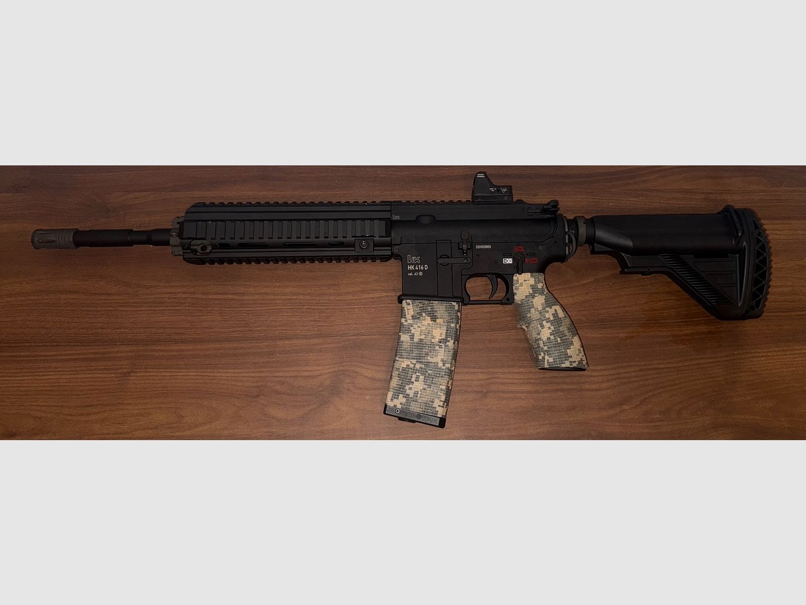 HK416 D T4E cal. 43  co2