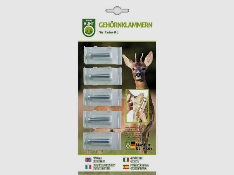 Gehörnklammern 5er-Pack