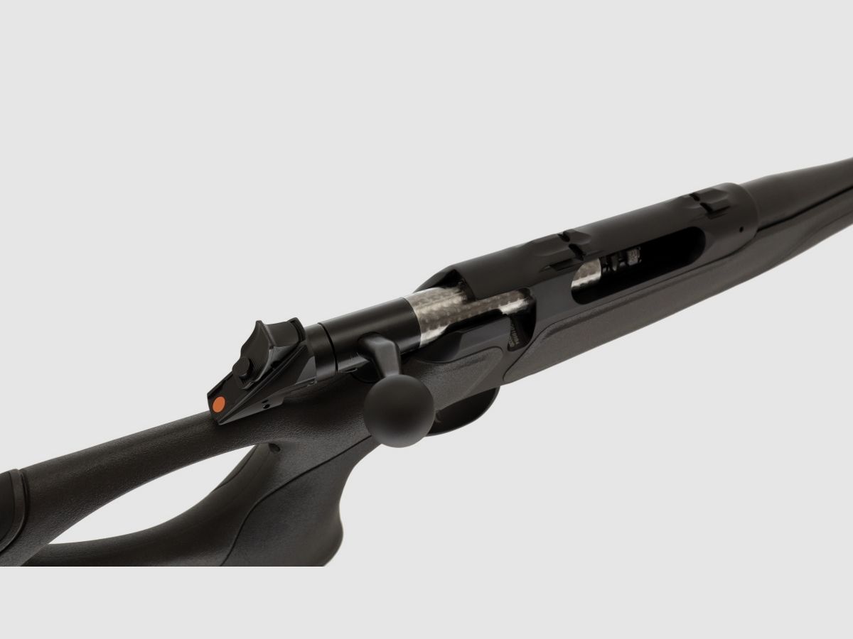 Sauer 404 Synchro XT / canna filettata / tensione manuale / filettatura per silenziatore / S404 fucile da caccia a ripetizione (cfr. 505)