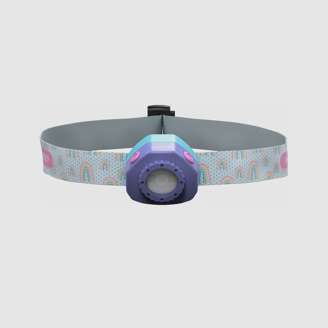 Ledlenser 502536 Kinder Stirnlampe KIDLED4R lila 40 Lumen