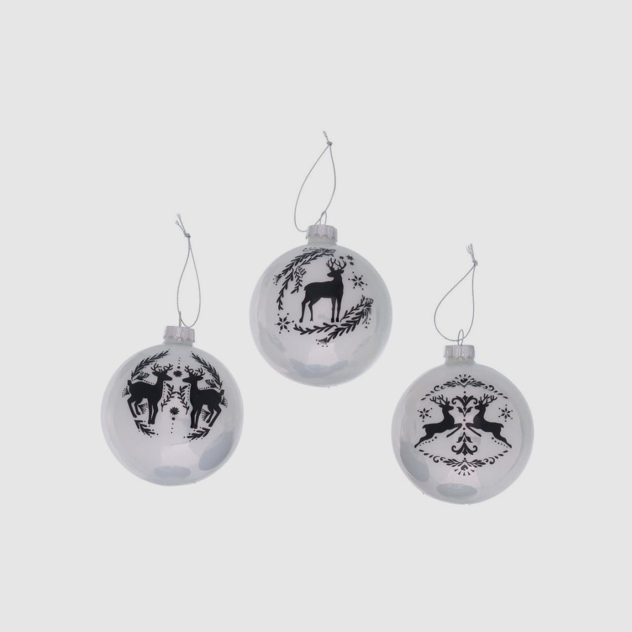 LivingActive Adena Weihnachtskugel 3er Set
