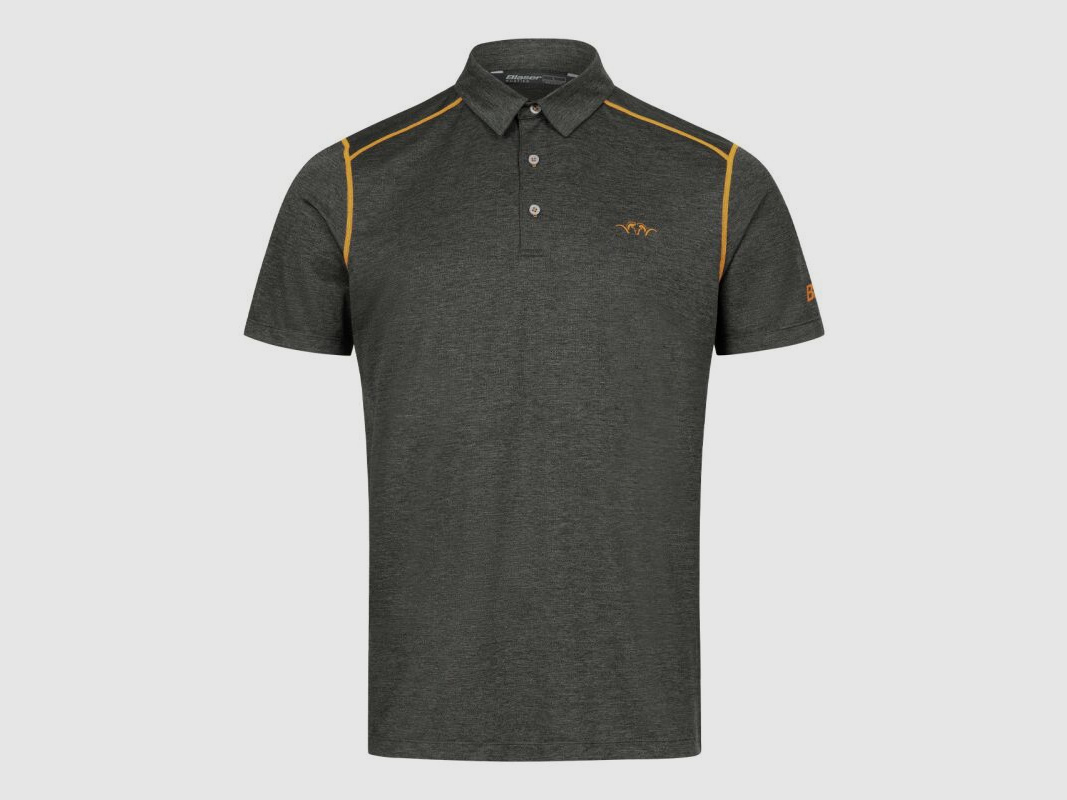 Blaser Herren Polo Shirt Competition 23 Anthrazit