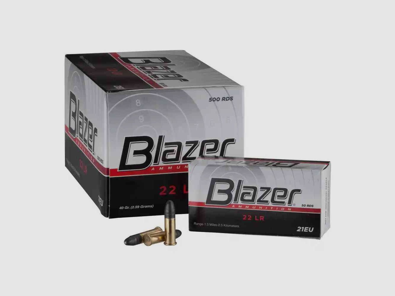 CCI BLAZER .22LR 40 gr solid 50 pièces