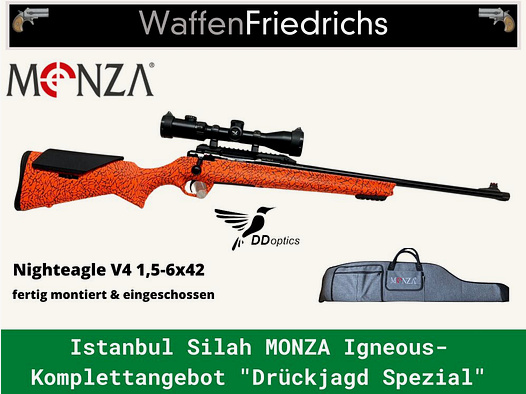 Istanbul Silah	 MONZA | Igneous Komplettangebot Jungjäger | Drückjagd Spezial - Waffen Friedrichs