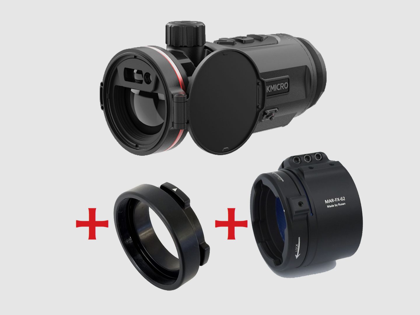 Hikmicro Thunder TQ35CL 3.0 thermal imaging attachment in complete set