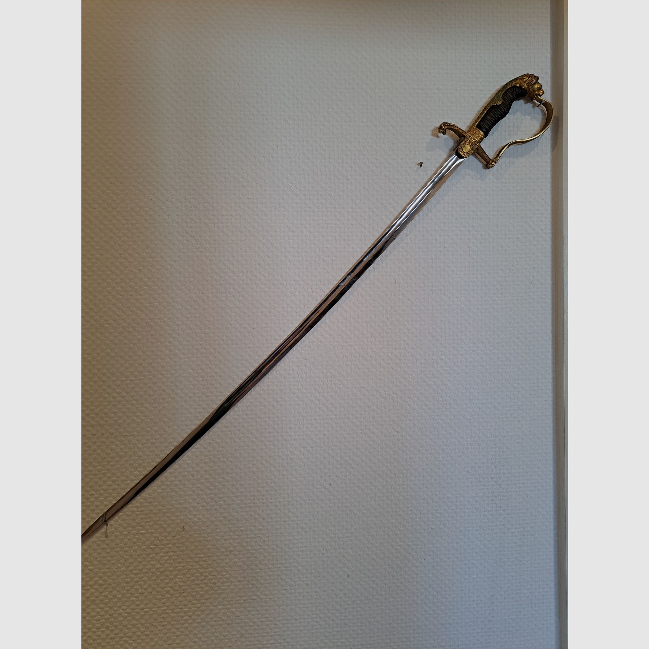 Löwenkopfsäbel original, erster Weltkrieg