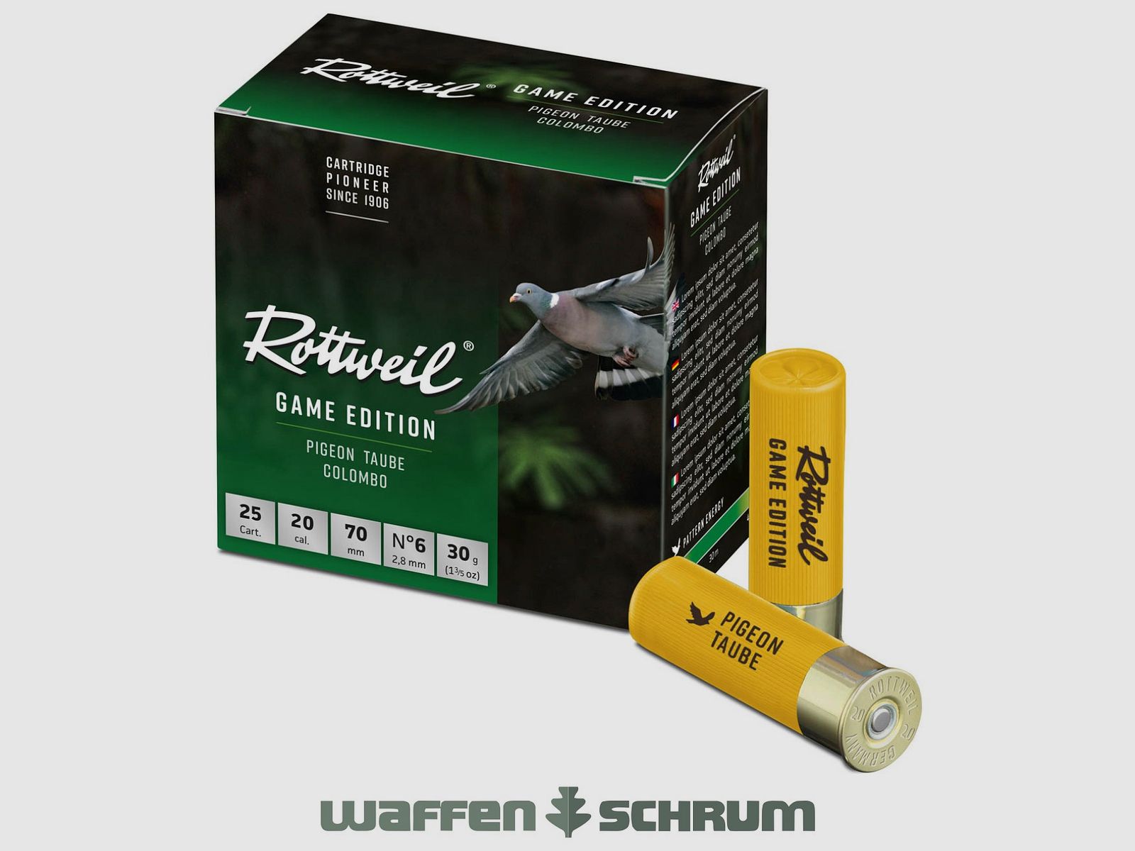 Rottweil Game Edition Taube 20/70 2,7mm - 30g