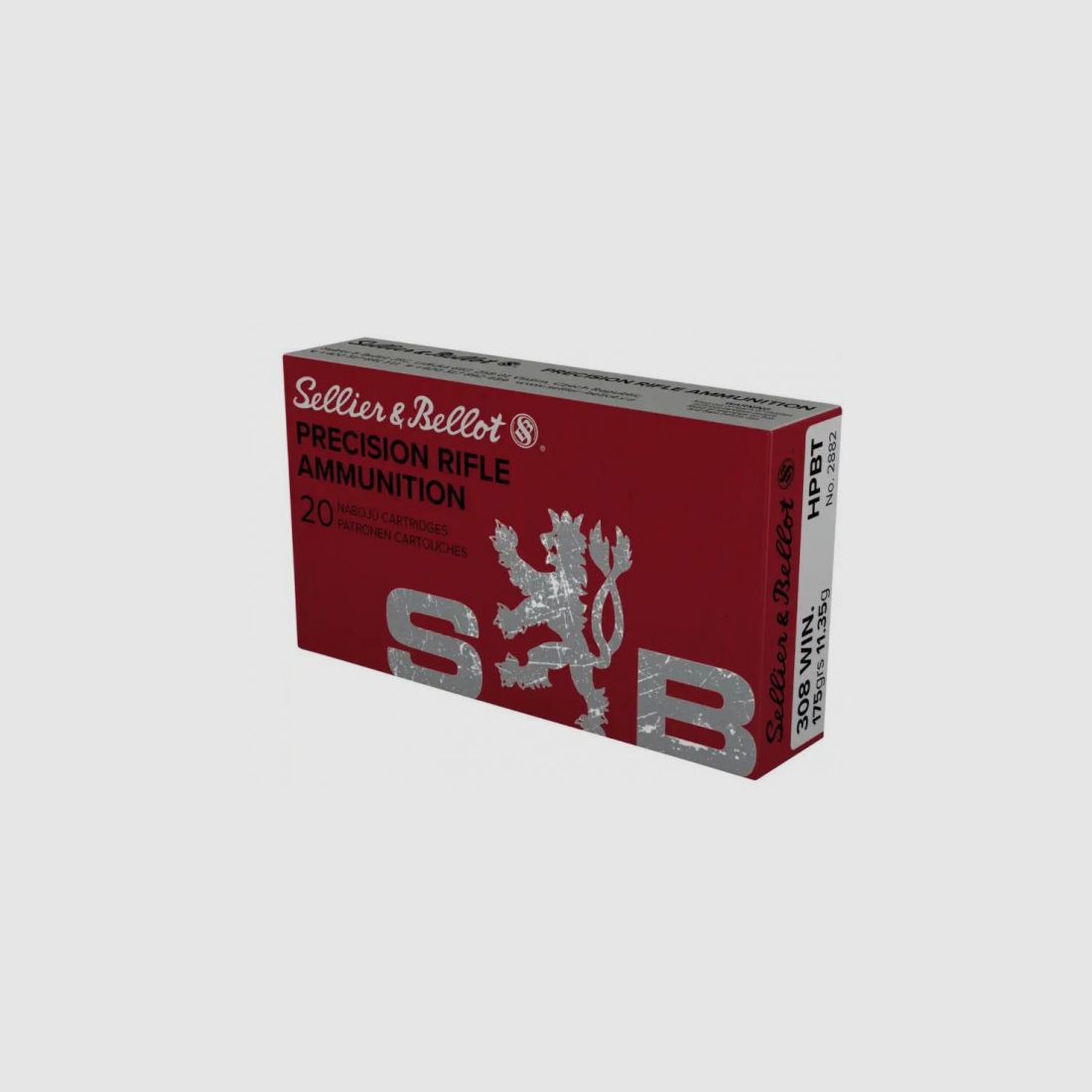 SELLIER & BELLOT 308WIN - 175GRS. - HPBT - 20 ROUNDS