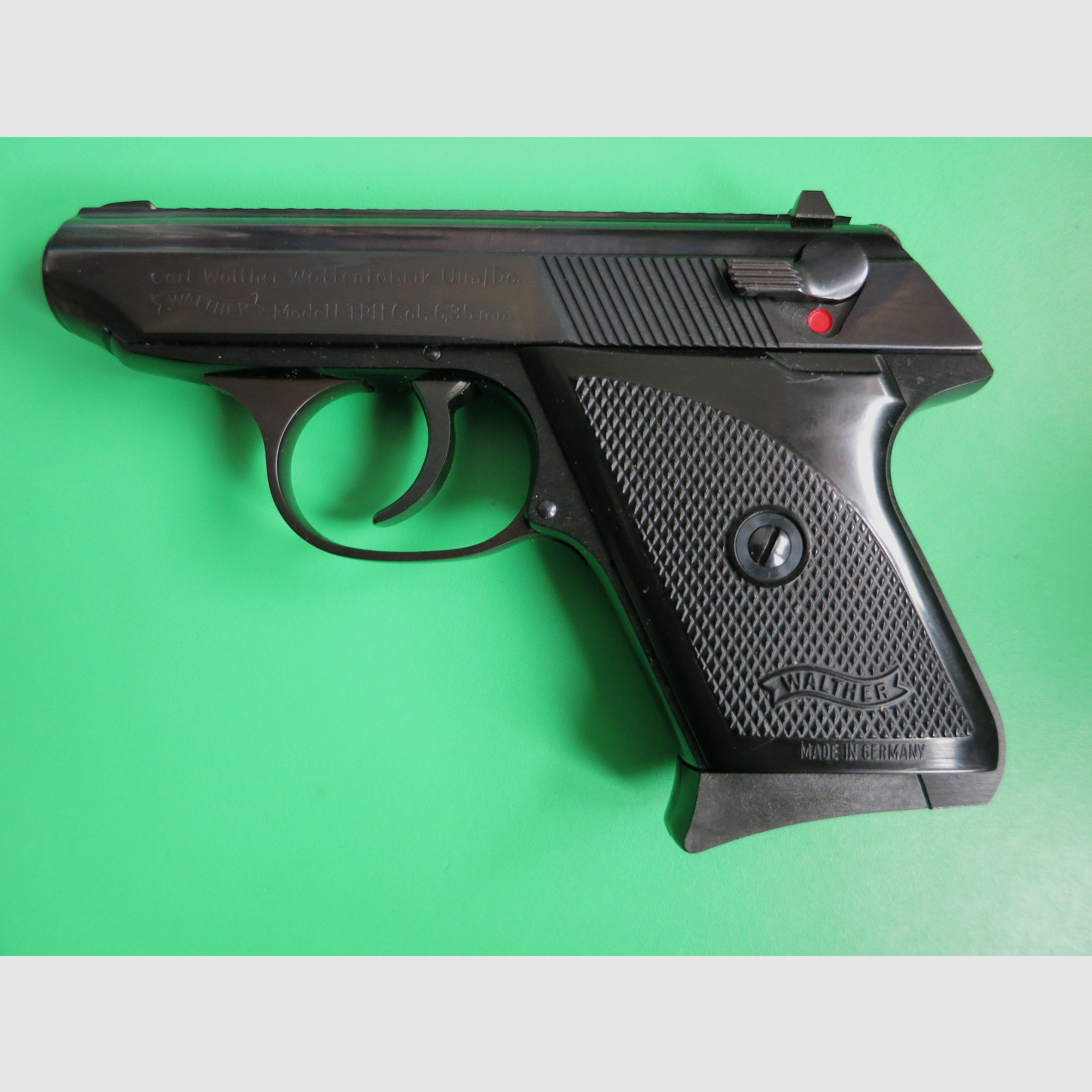 Walther/Ulm, Modell TPH, Kal. 6,35 mm Browning, Taschenpistole, sehr gut     #78, Bild 5 von 9