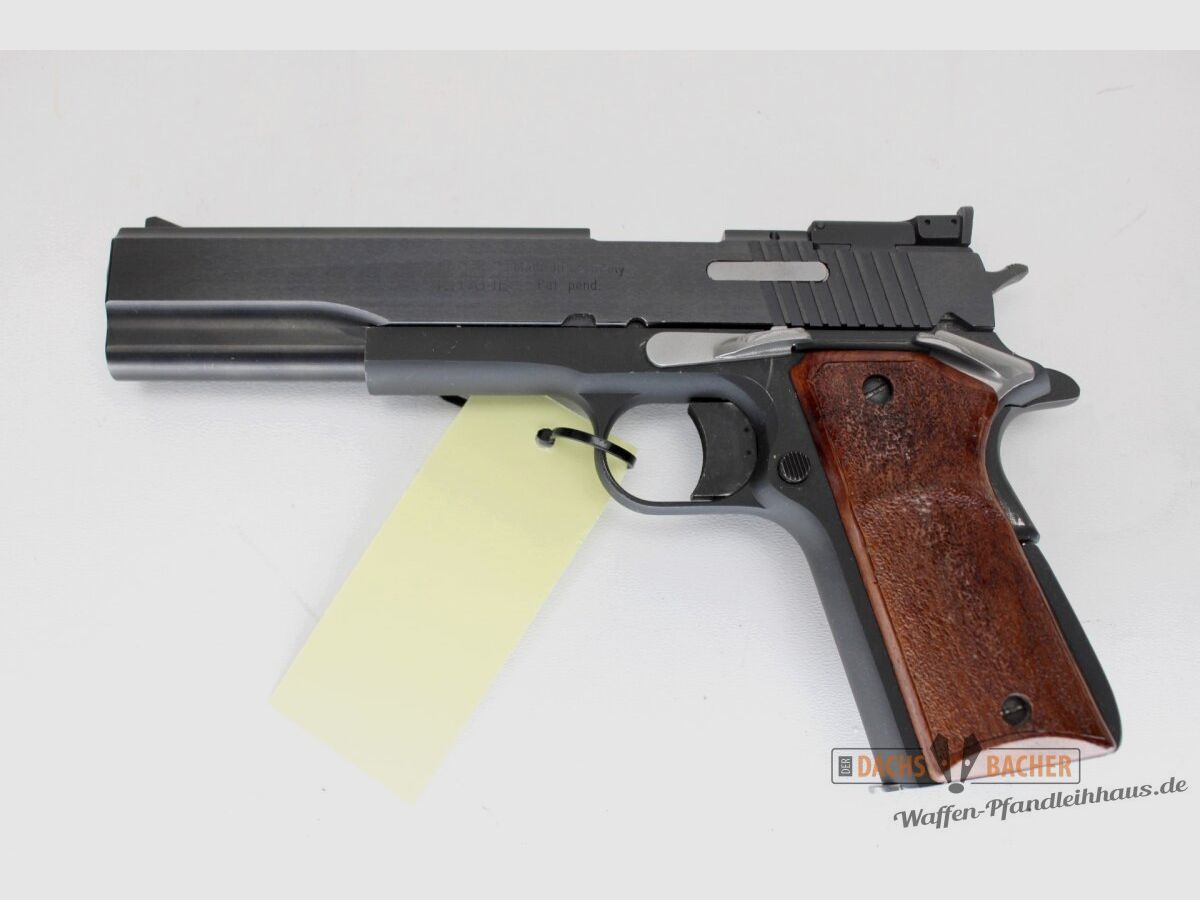 Pistole Peters Stahl Omega Match 6\" Kal. 9mm Luger
