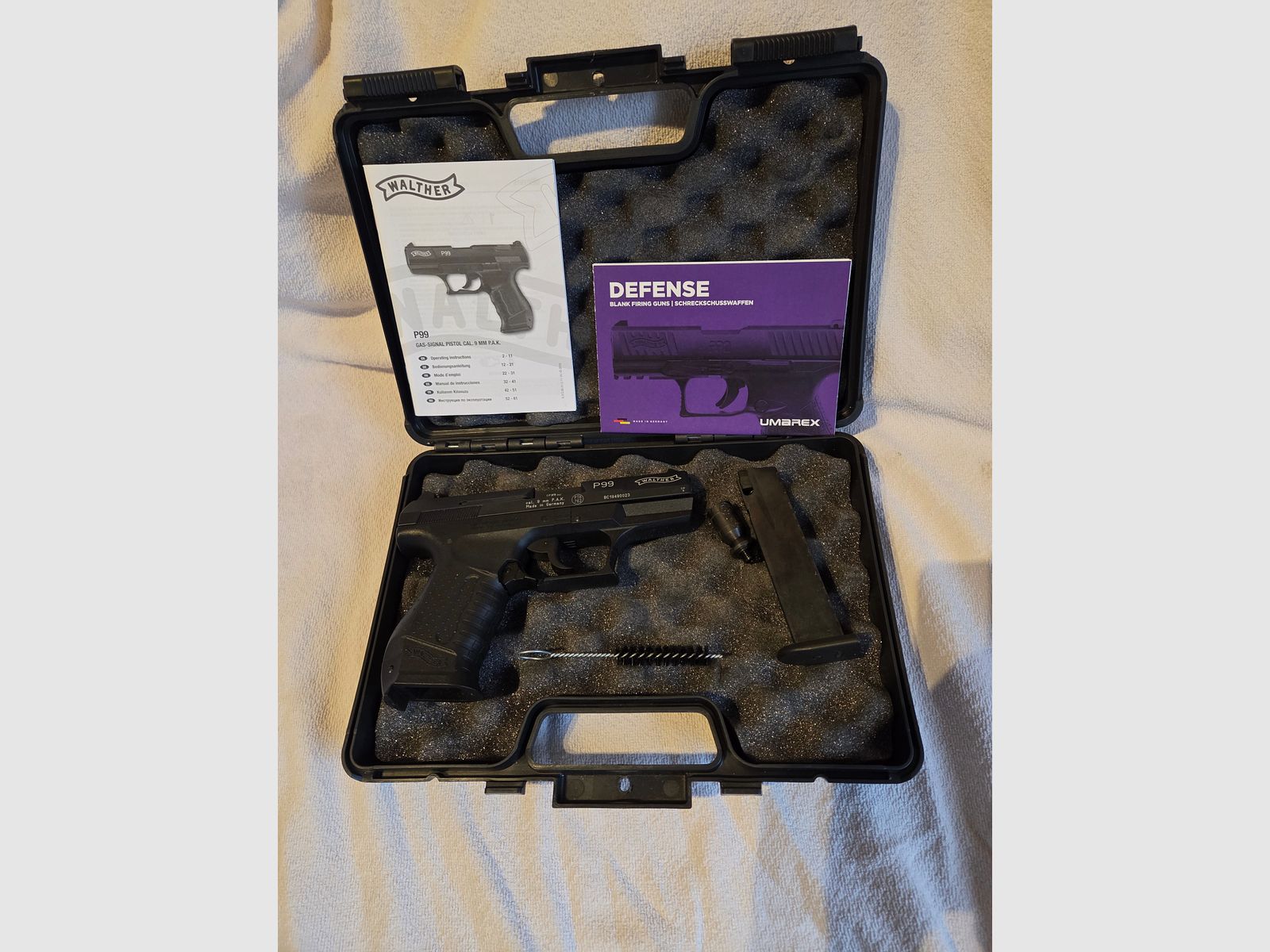 Walther P99 Schreckschusspistole 9 mm P.A.K. Schwarz