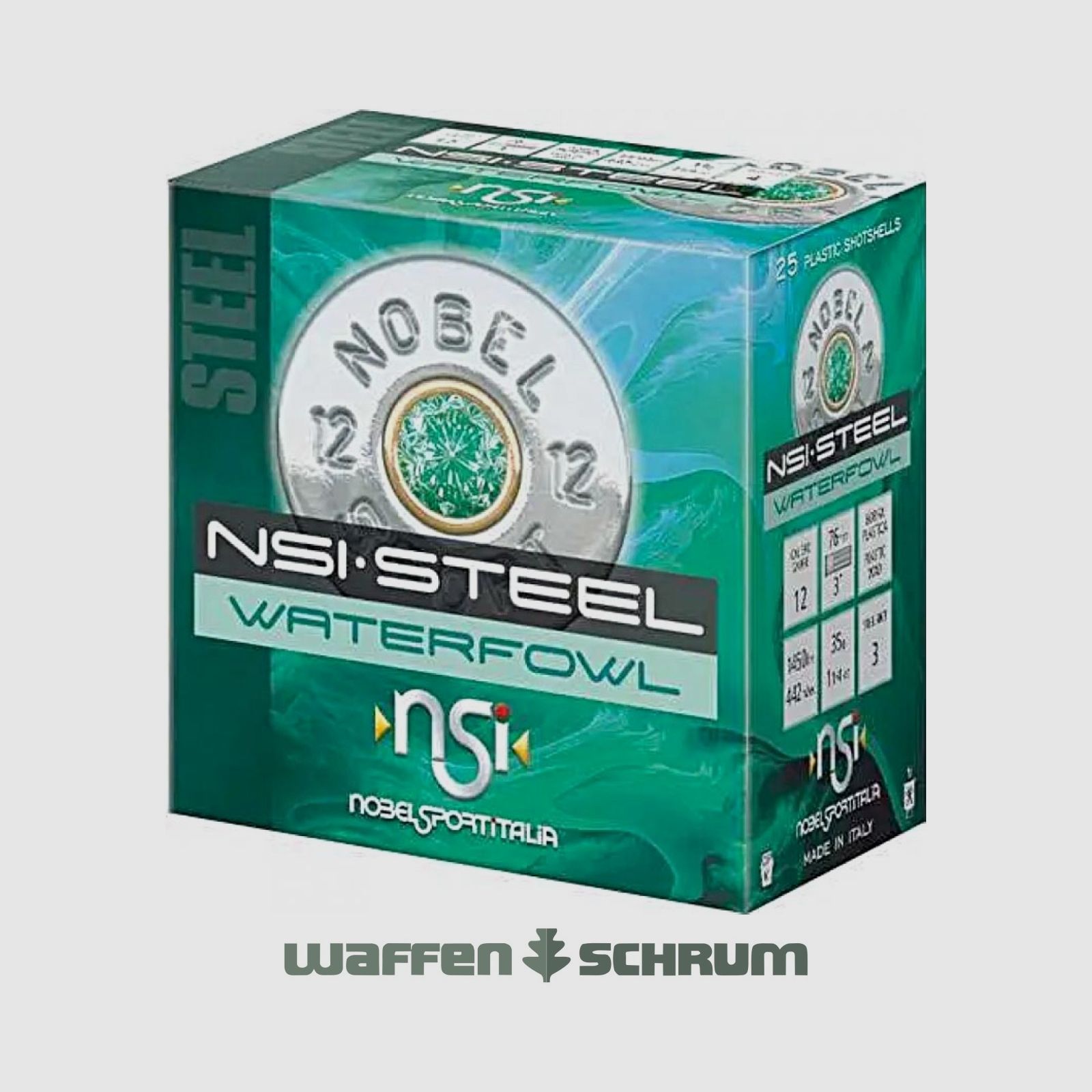 Nobel Sport Italia Steel Waterfowl 35 HP 12/76 3,3 mm - 35 g ANS123ST3