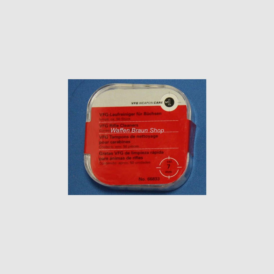 VFG running cleaner, No. 66833, 7 mm