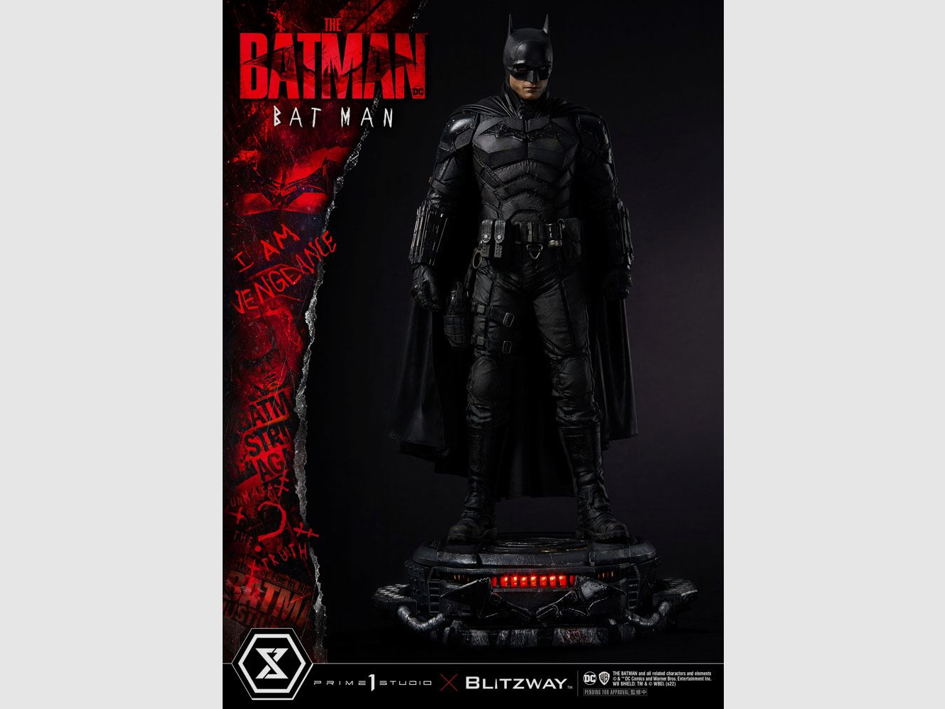 The Batman Museum Masterline Statue 1/3 Batman Bonus Version 79 cm | 42996