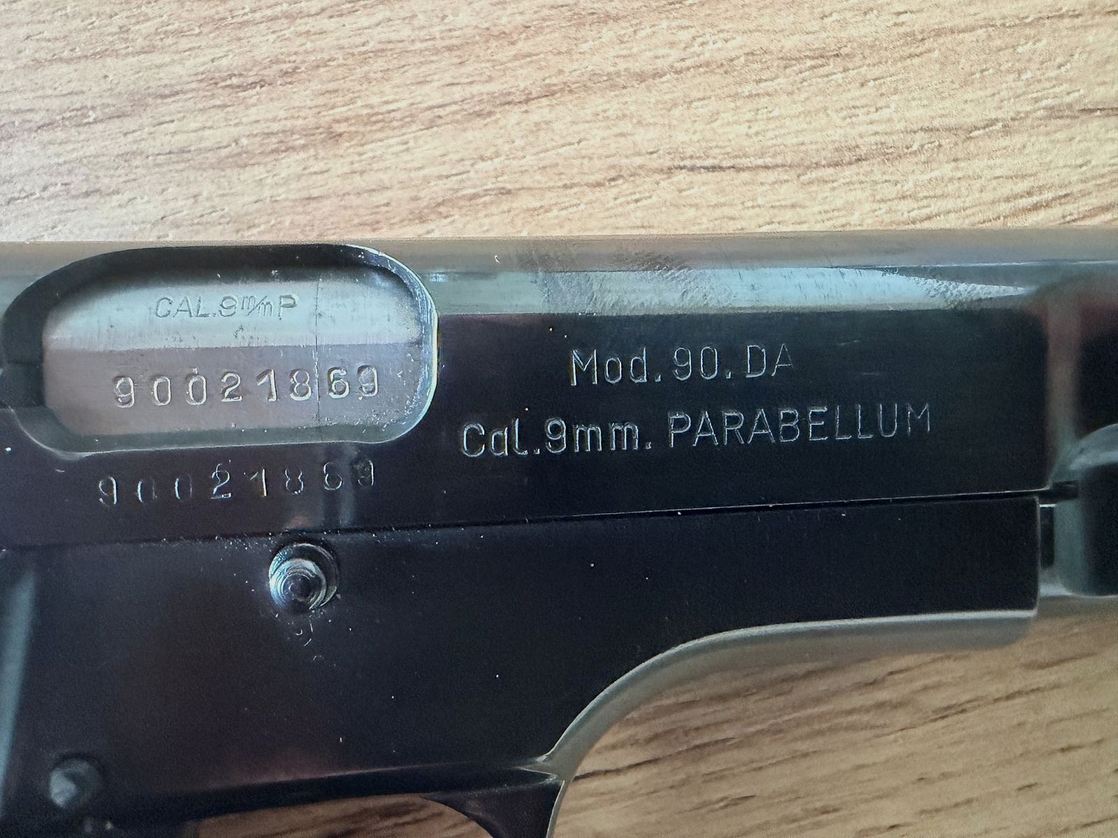 Mauser 90 DA - 9mmLuger, image 3 sur 4