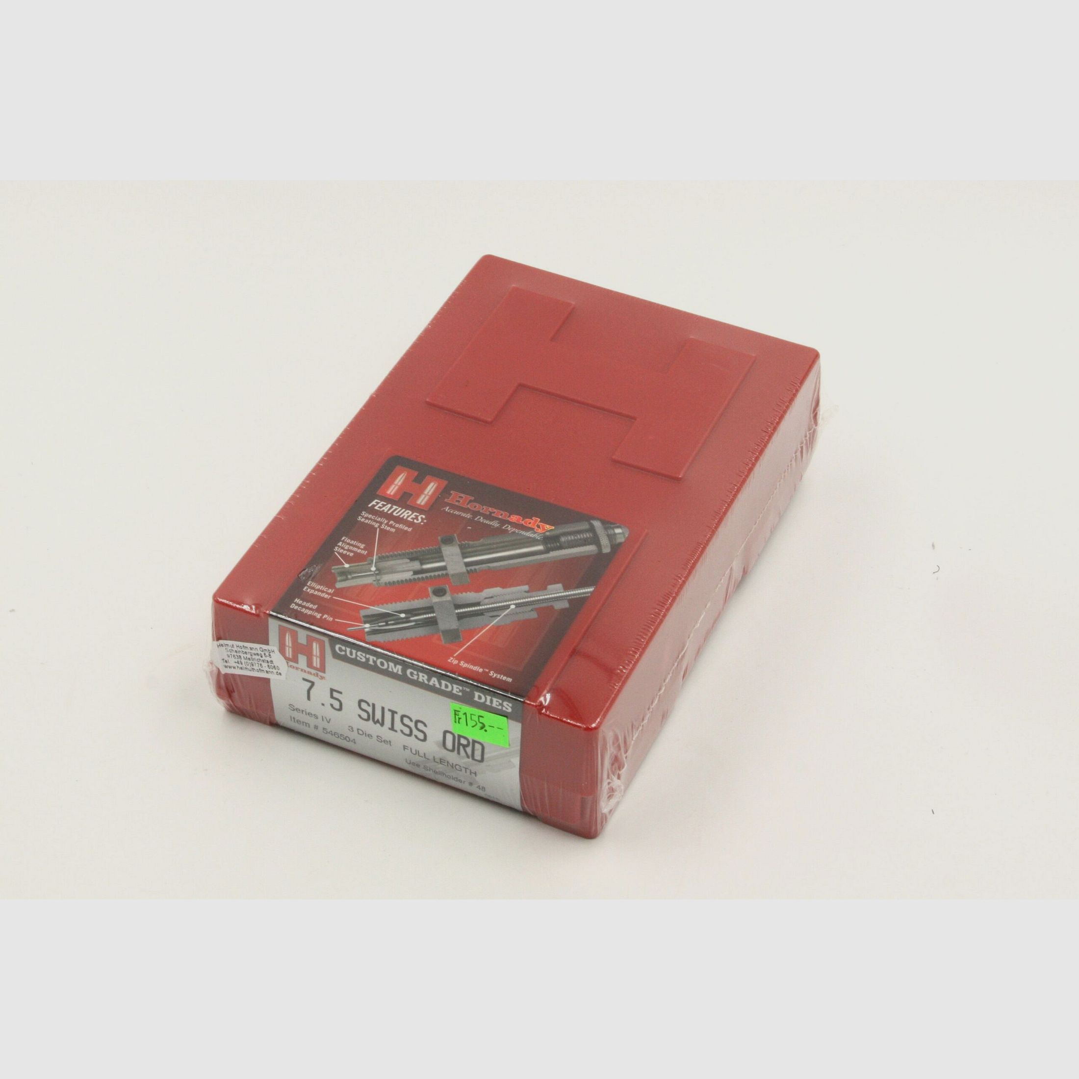 Set de matrices Hornady 546504, 7.5mm Rev.82