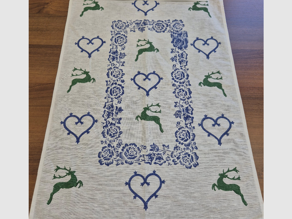 F1 Handprint Dish Towel