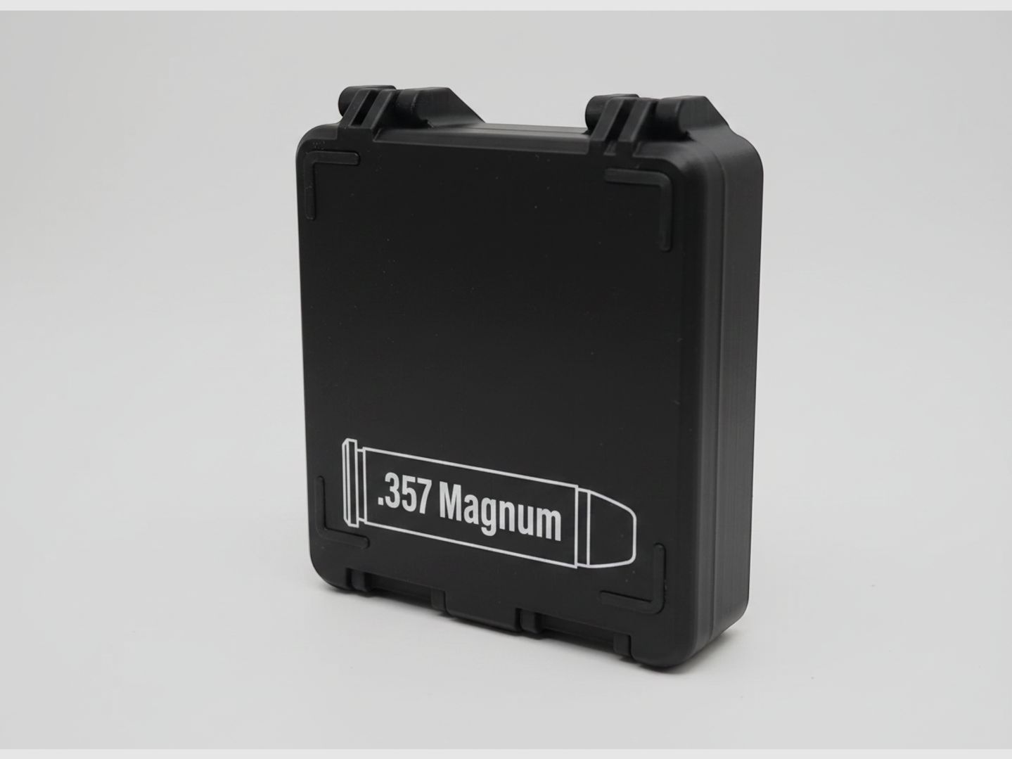 Filamelt Munitionsbox / 357 Magnum / 'Klapp- / Rastdeckel' / Patronenbox, Ammo Box